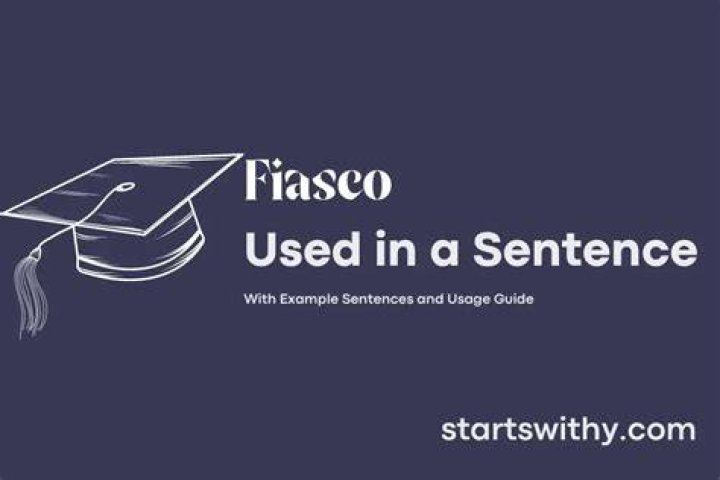 In a fiasco sentence?