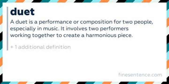 What does duet mean?