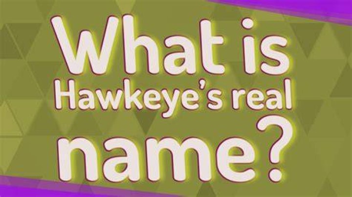 What is hawkeyes real name?