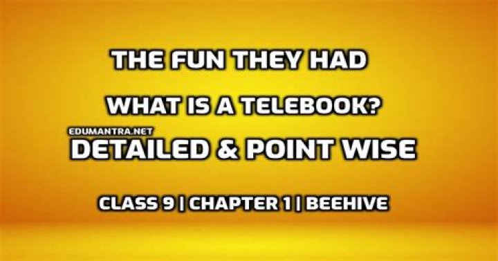 What is the telebook?