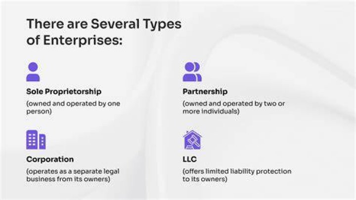 When is a business an enterprise?