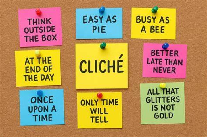 When to use cliche?