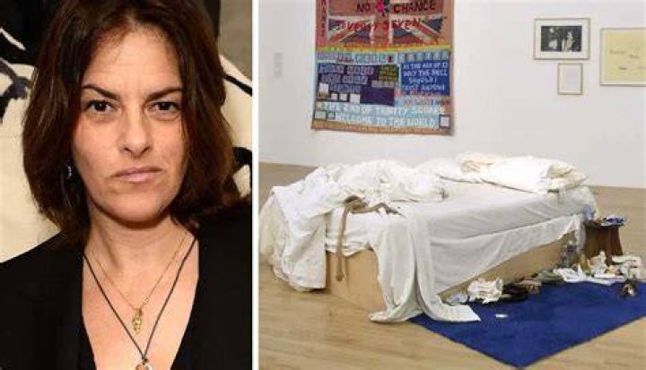 Who did the unmade bed?