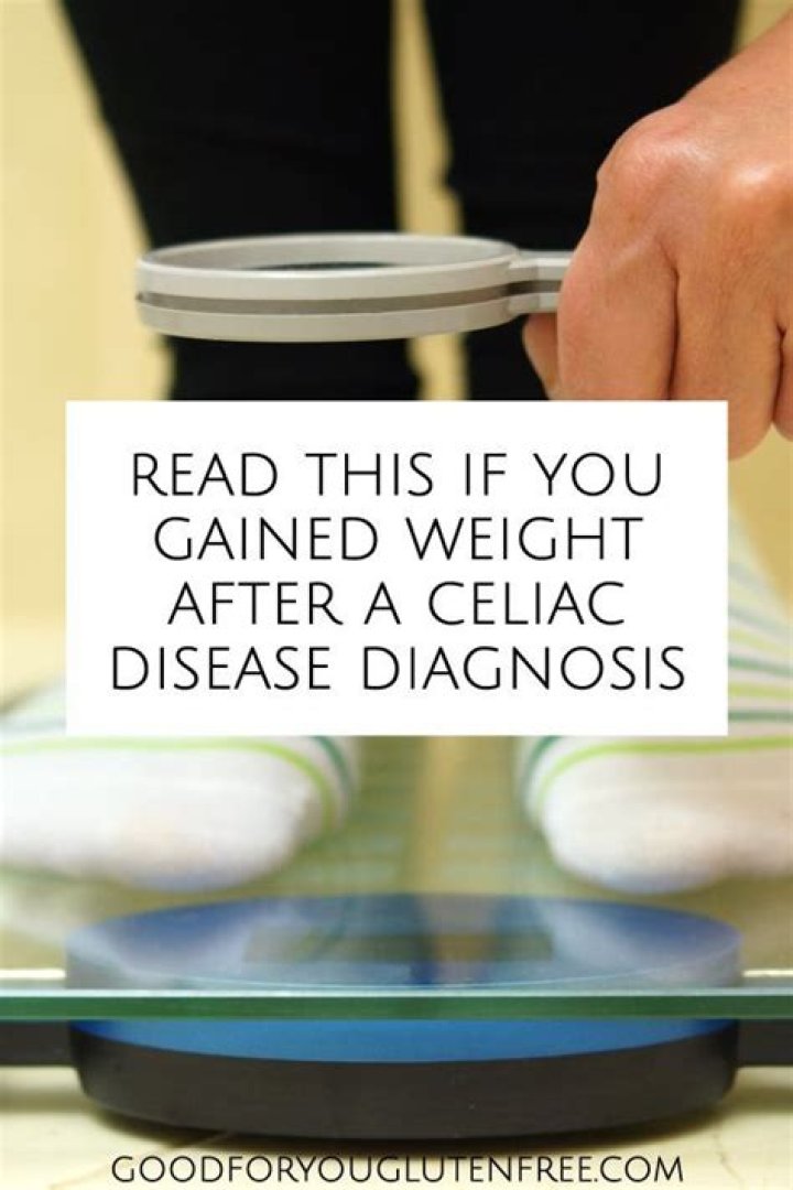 Will celiac disease cause weight gain?